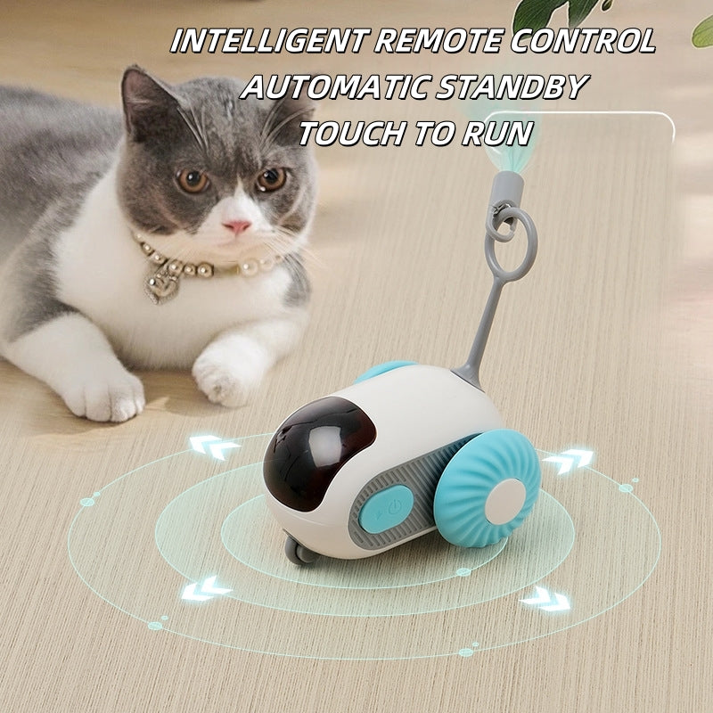 Automatic Cat Toys Interactive Feather Toys, Pet Exercise Electric Toys for Indoor Cats/Kitten with Feather