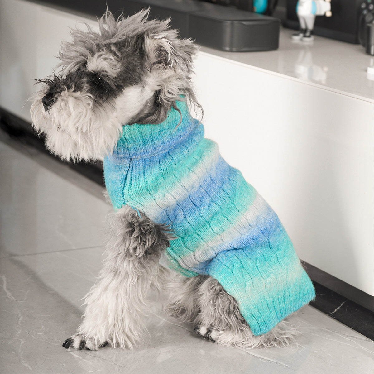 Pet Wool Sweater, Wool Sweaters for Small Dogs Cats Girl Boy, Cute Knitted Classic Turtleneck Warm Dog Cat Clothes Costume Cat Dog  Sweaters Pet Puppy Doggy